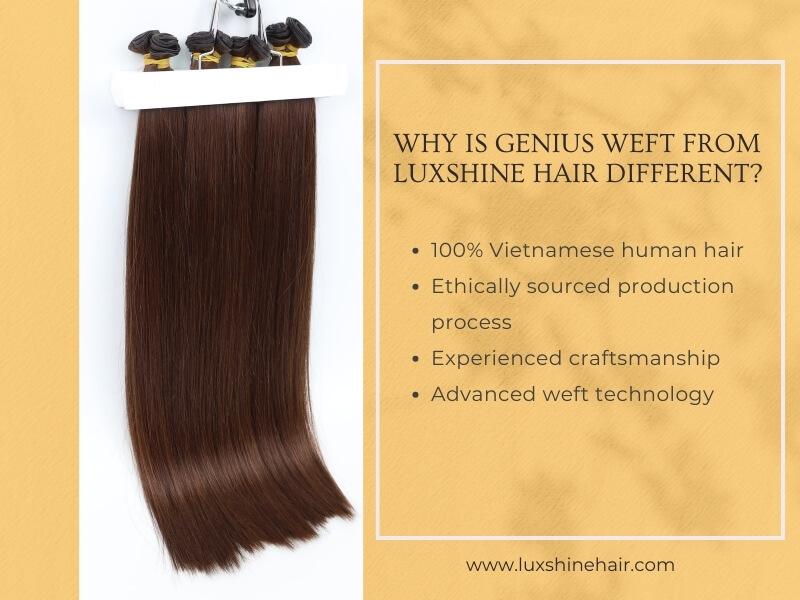 Why is Genius Weft from Luxshine Hair different?