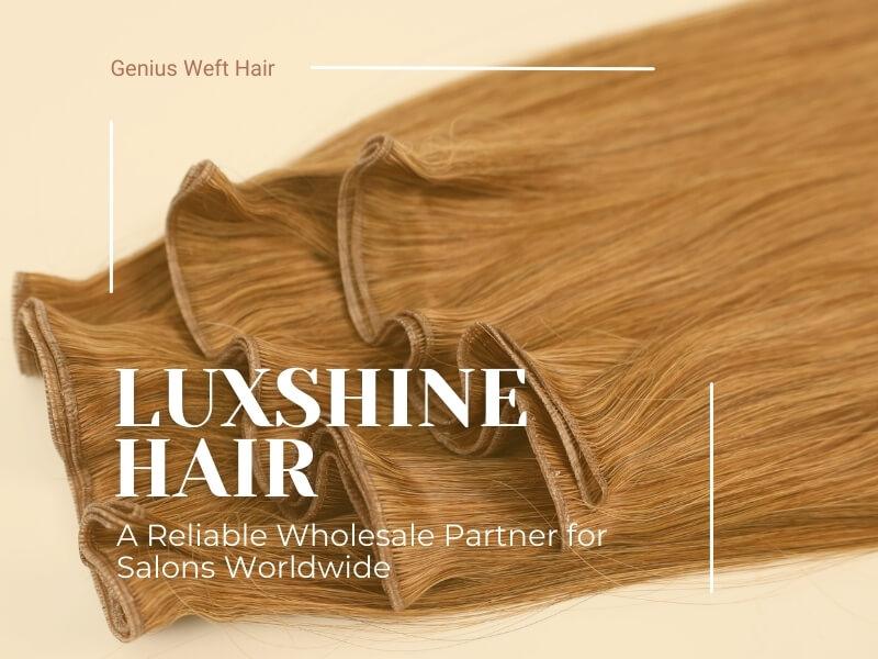 Genius Weft Hair Extension by Luxshine Hair - A reliable wholesale partner 