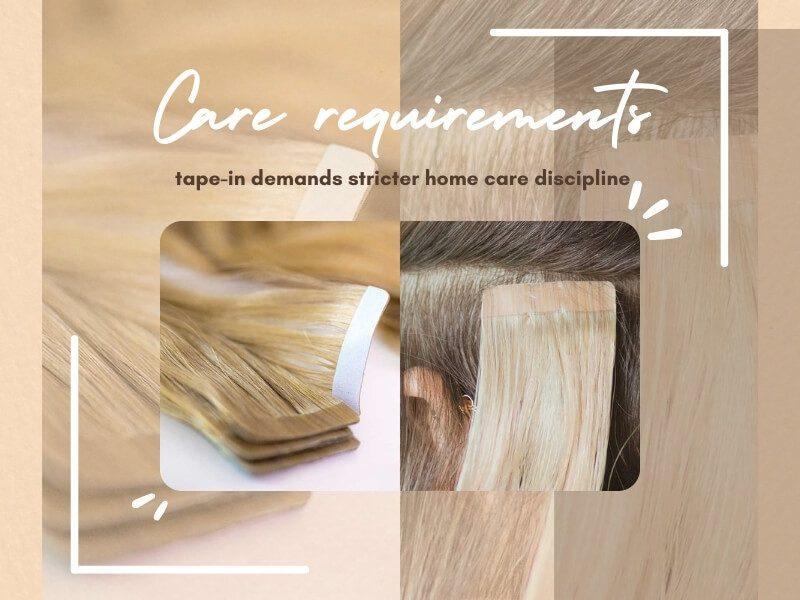 Tape In vs I Tip Extensions 04 02 2026 3 - Luxshine Hair Care requirements of tape-ins are stricter than i tip hair extensions