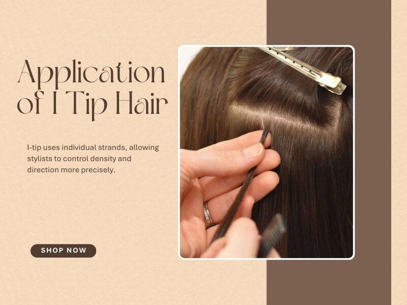 Tape In vs I Tip Extensions 04 02 2026 4 - Luxshine Hair Application of i-tip extensions