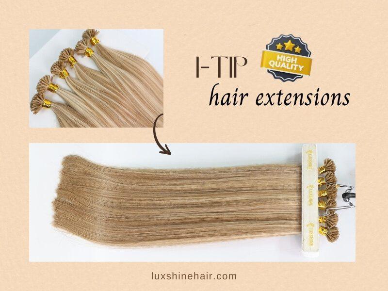 Tape In vs I Tip Extensions 04 02 2026 7 - Luxshine Hair What are I-Tip Hair Extensions?
