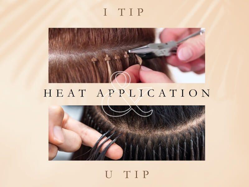 U-Tip installation requires heat, but I-Tip does not