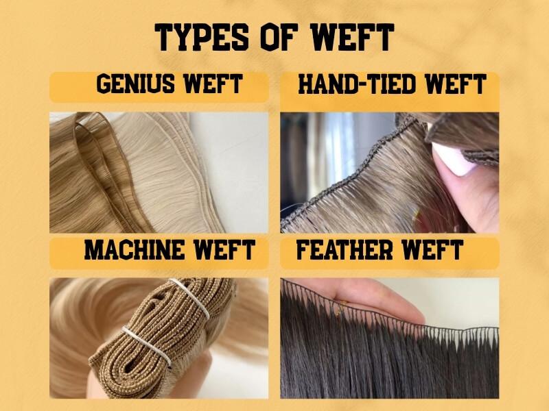 Comparison of Genius with other types of weft