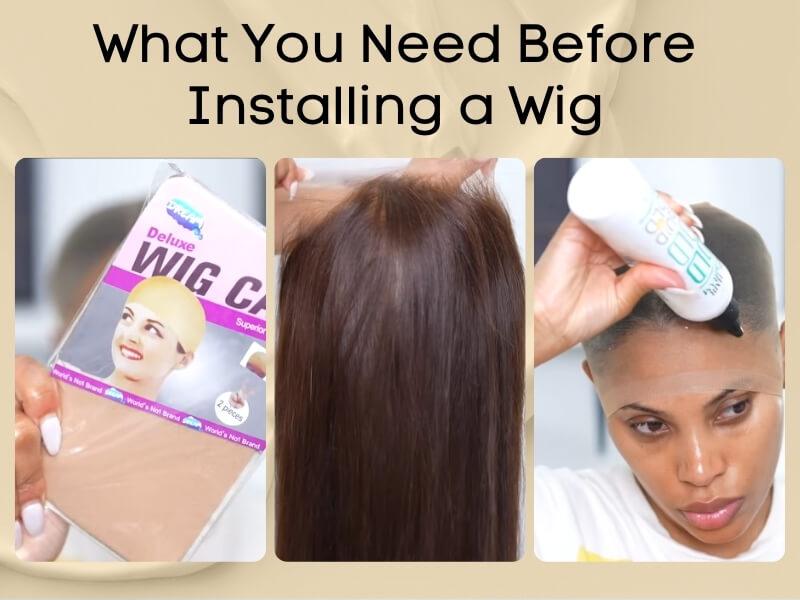 What You Need Before Installing a Wig