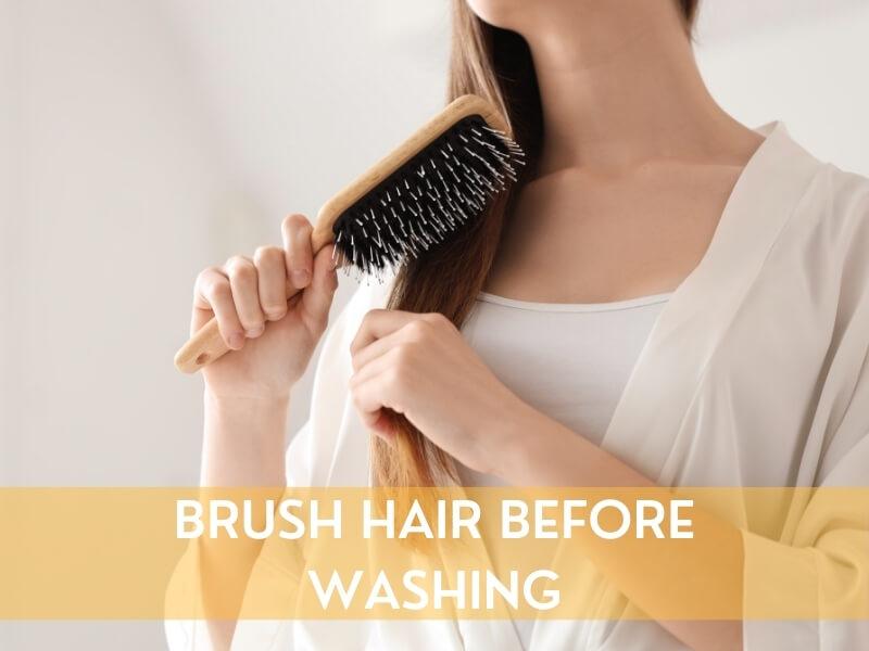How to Wash ITip Hair Extensions 05 03 2026 1 - Luxshine Hair Start with a soft detangling brush or a wide-tooth comb
