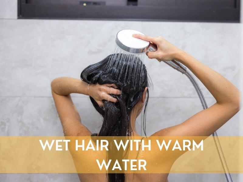 How to Wash ITip Hair Extensions 05 03 2026 3 - Luxshine Hair Stand upright under the shower