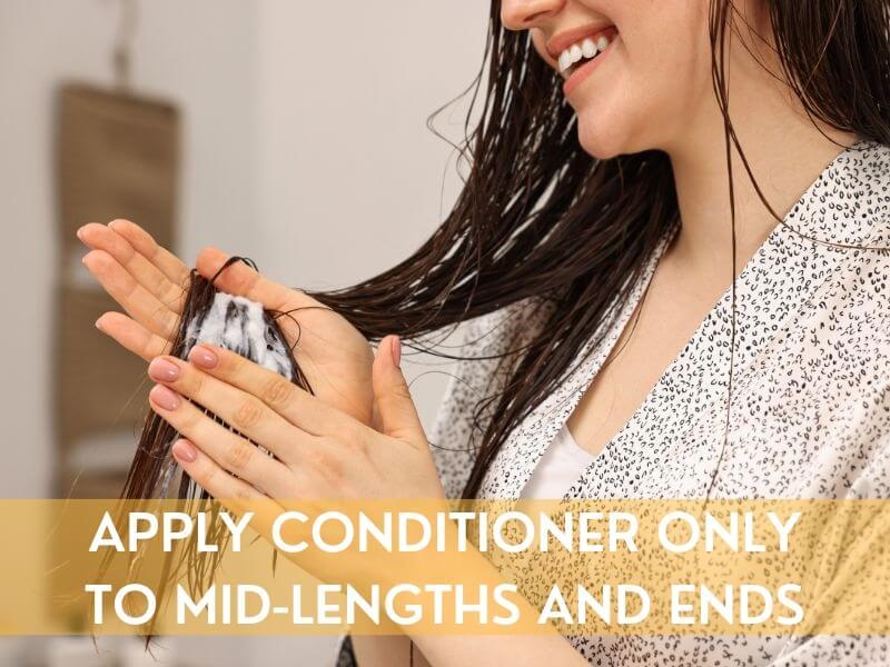 How to Wash ITip Hair Extensions 05 03 2026 6 - Luxshine Hair Apply conditioner only from mid-lengths to ends