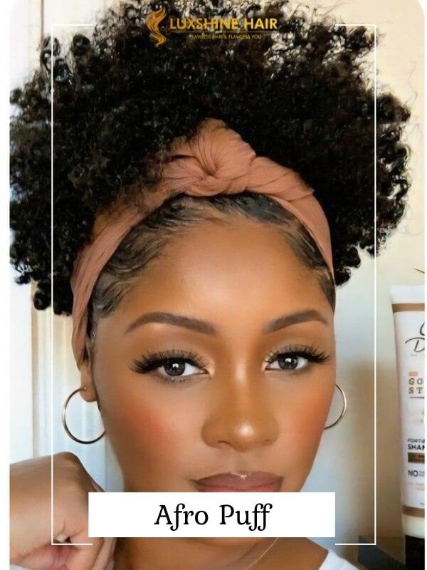 Round, proud, and absolutely adorable. Let your natural curls breathe!