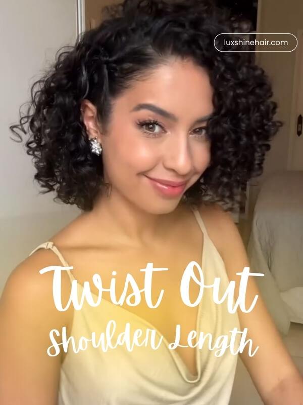 Balanced and beautiful, these curls fall naturally for a soft, flattering frame