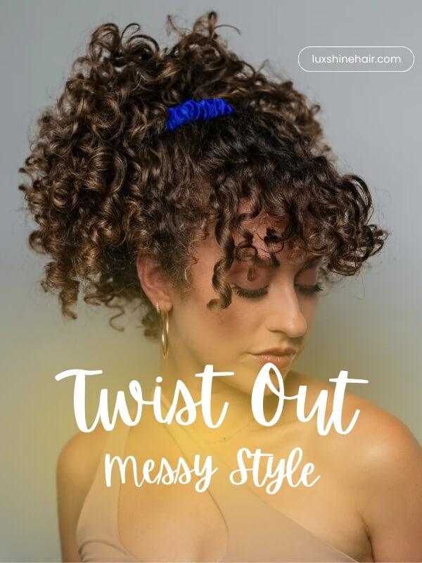 Perfectly imperfect curls for those who love a relaxed, carefree aesthetic