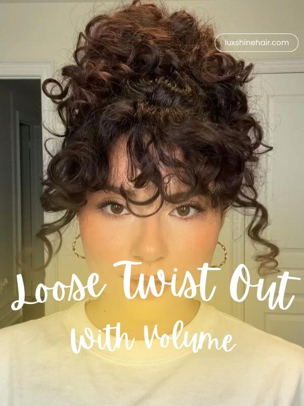 Big, fluffy, and airy—this style is for the girls who live for "dreamy" hair
