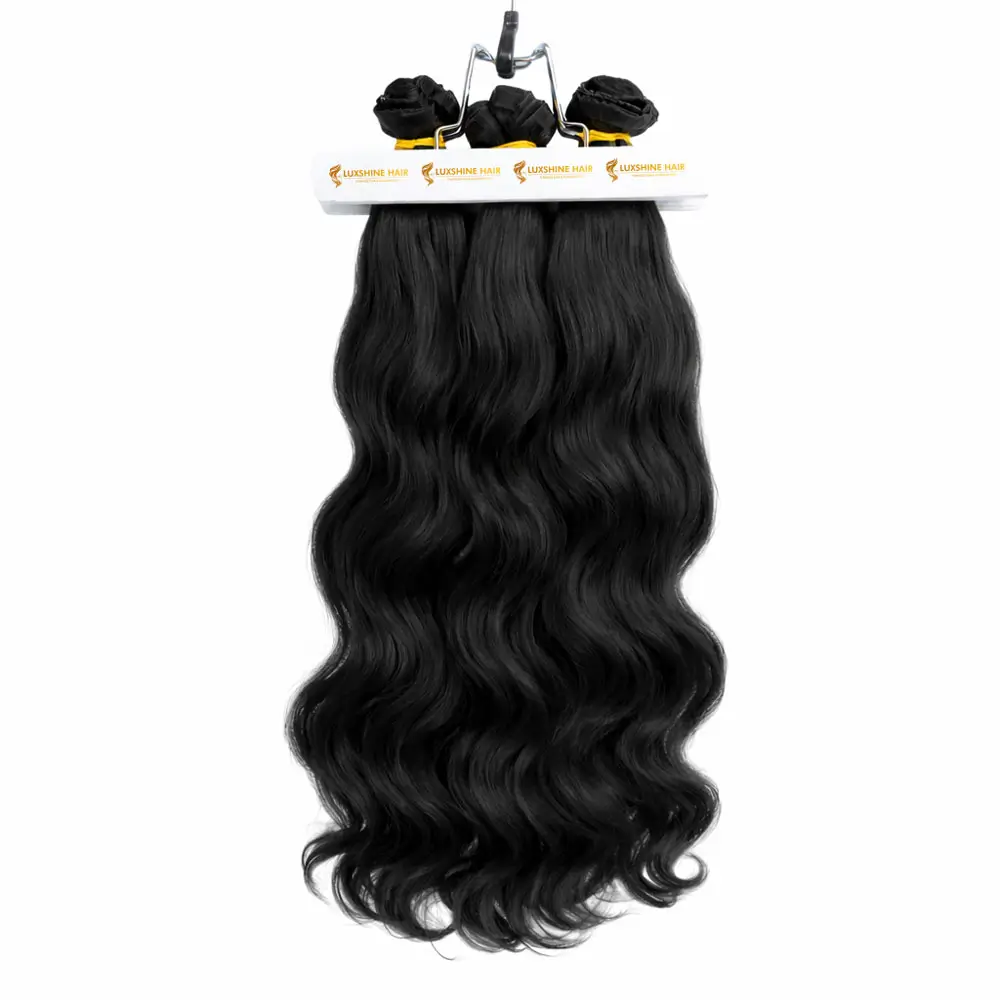 Butterfly Weft Hair Extensions Water Body Wavy 14 05 2026 1 - Luxshine Hair Butterfly Weft Hair Extensions Natural Color Water Body Wavy