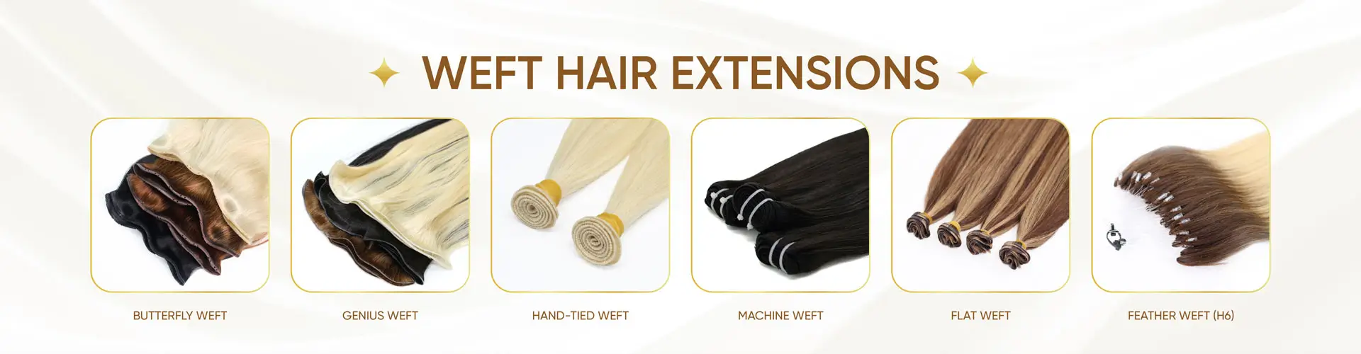 Weft Hair Extensions