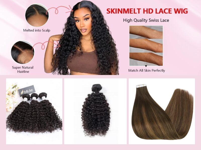 Explore a wide variety of trendy textures and versatile styles to match any preference