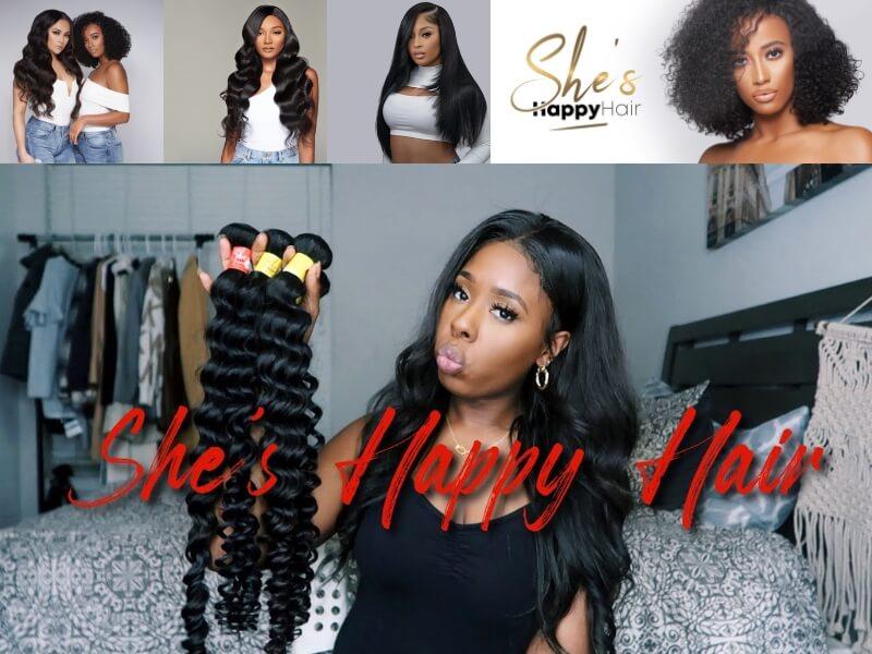 She's Happy Hair supplies Brazilian hair, especially within the U.S. retail and salon market