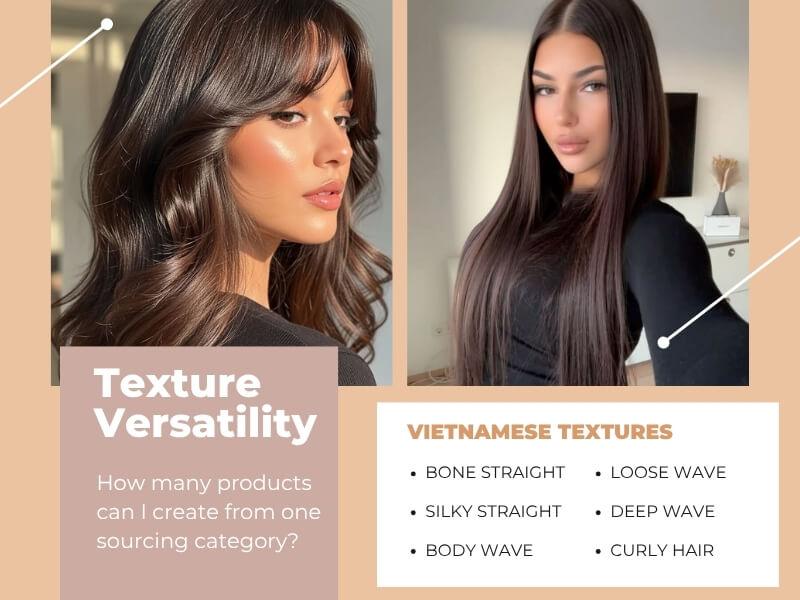 Vietnamese Hair vs Brazilian Hair 25 06 2026 7 - Luxshine Hair How many products can I create from Vietnamese hair?