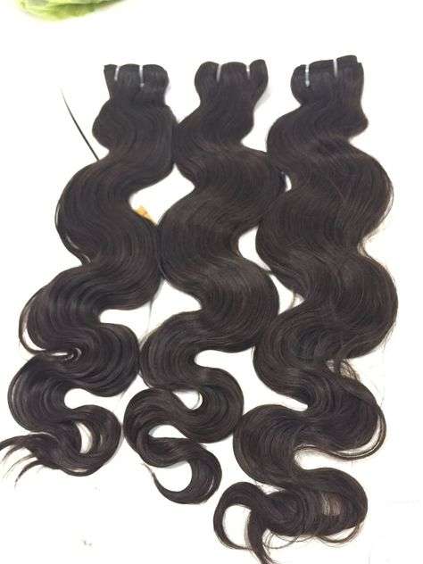 Black long water hair waves