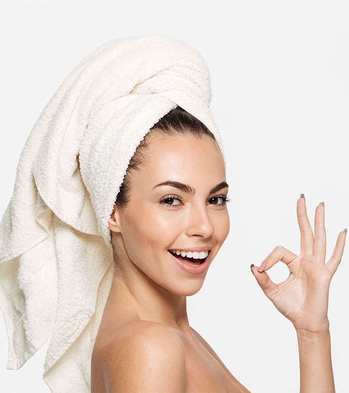 Dry your hair with a soft towel