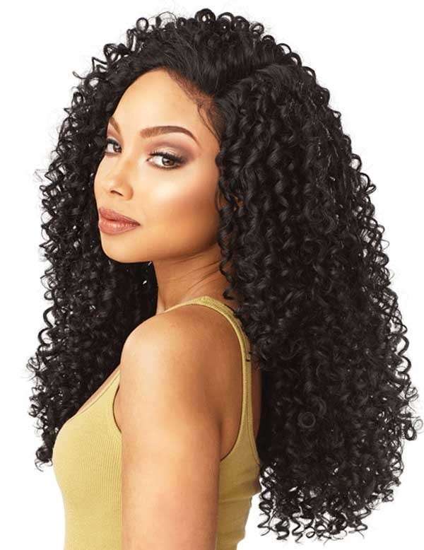 Full lace curly human hair wigs