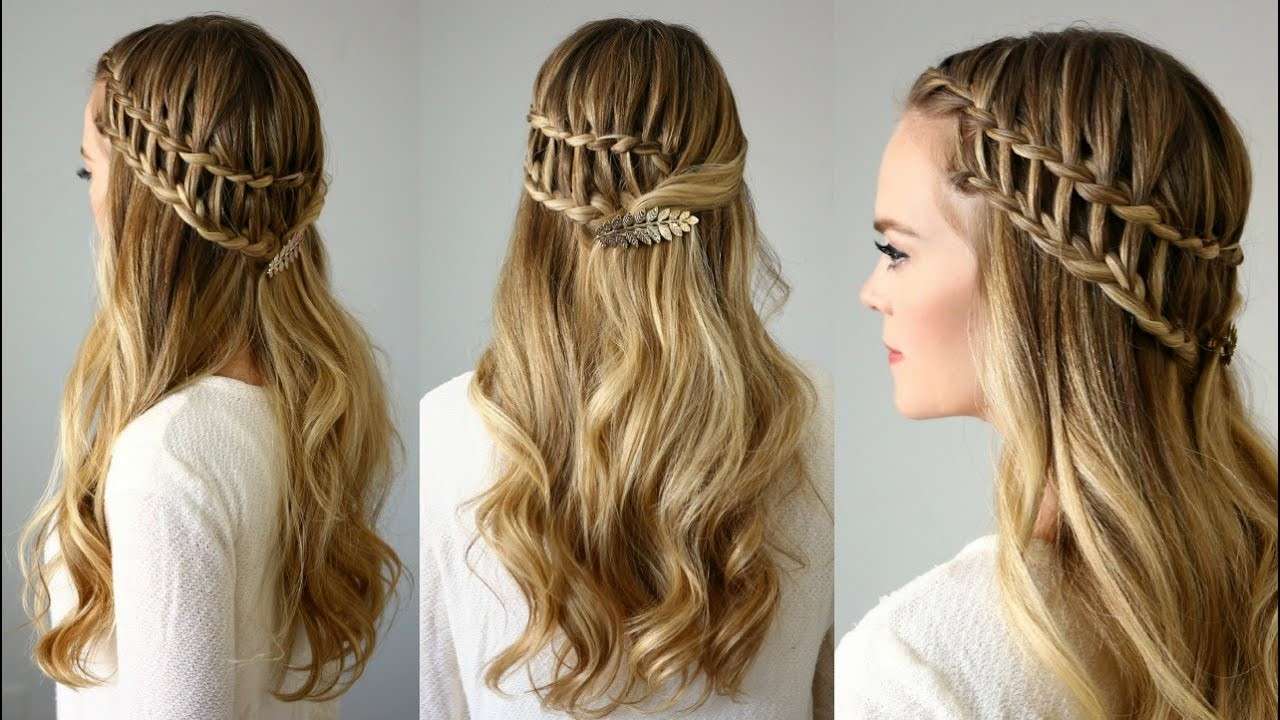 Half Up Ladder Braid