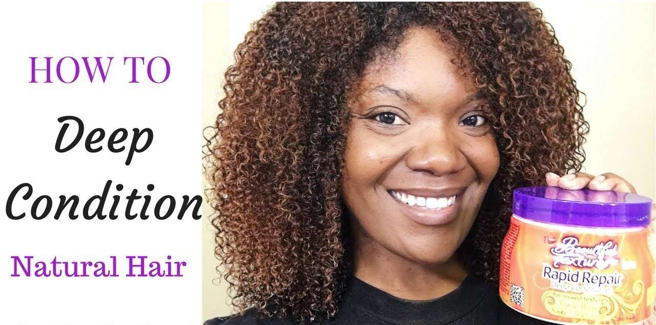 How to deep condition your natural hair
