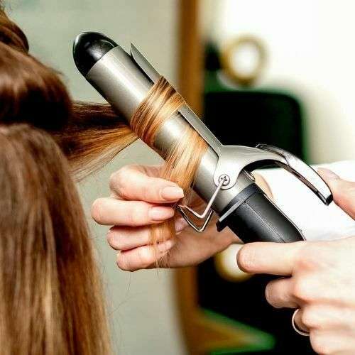 How to get long wavy hair with the curling iron