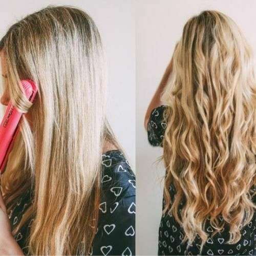 How to get wavy hair with the Flat Iron Method