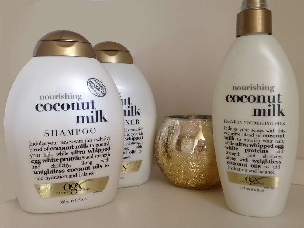 Organix Coconut Milk Shampoo and Conditioner
