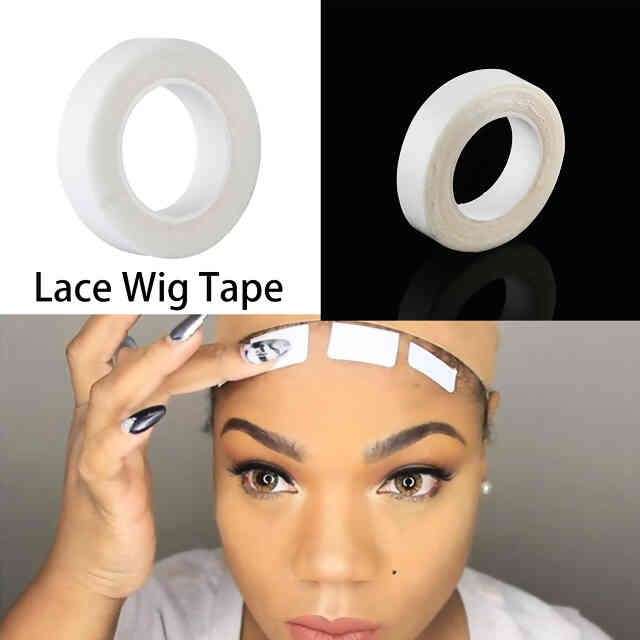 Prepare your hair with tape