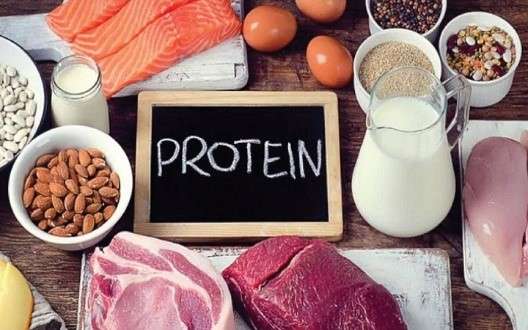 Protein supplement at meal