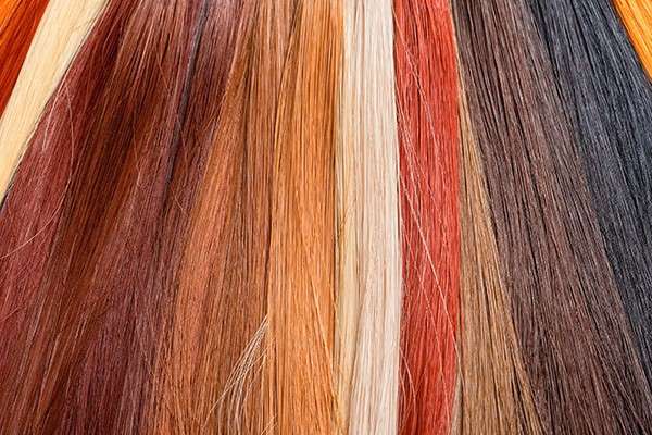 Sew in colored hair extensions