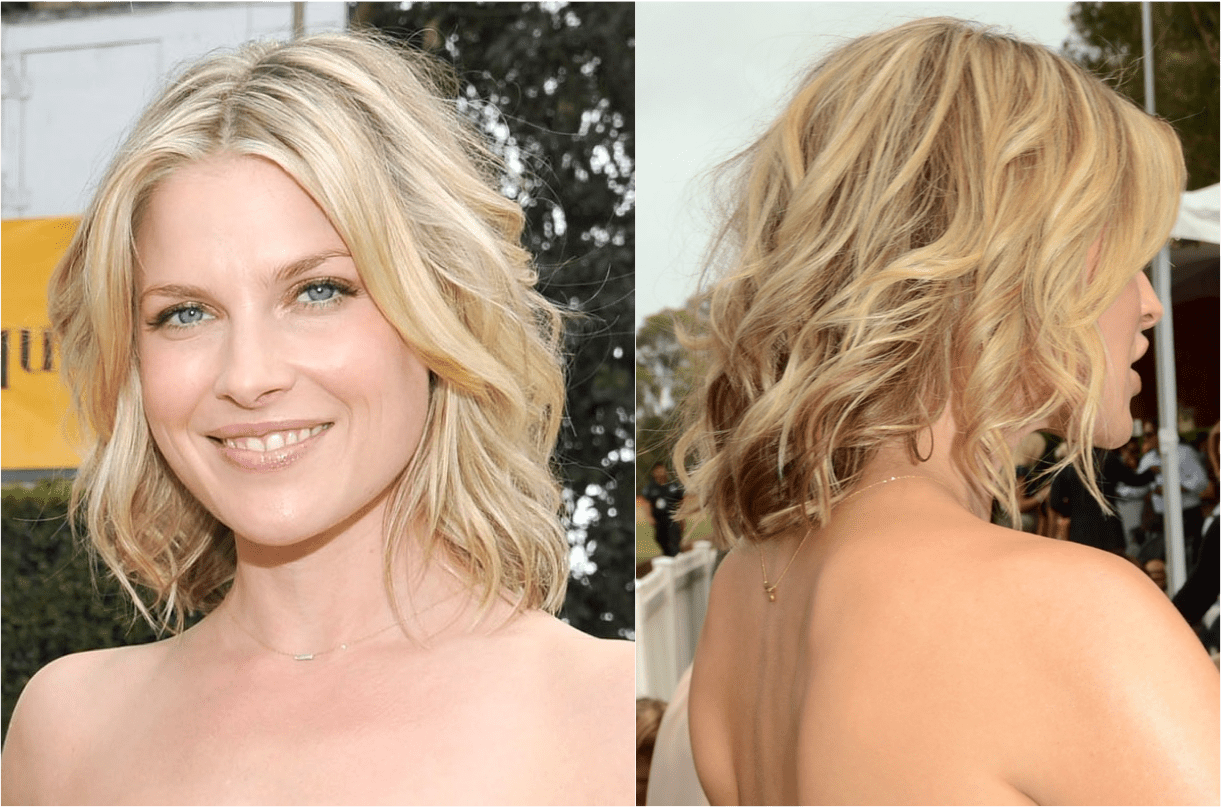 Shoulder- length wavy hair short hairstyles for holidays