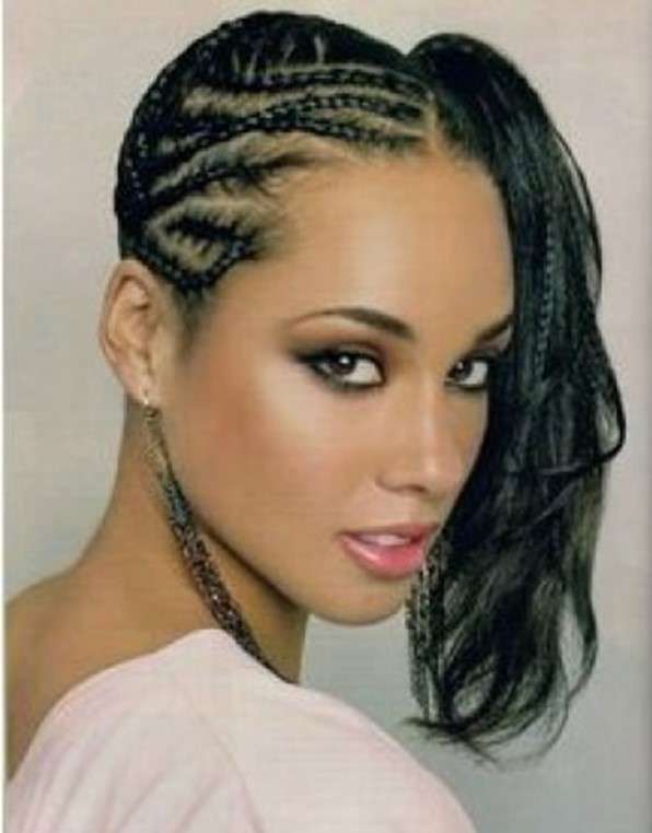 Side Braids with a Ponytail