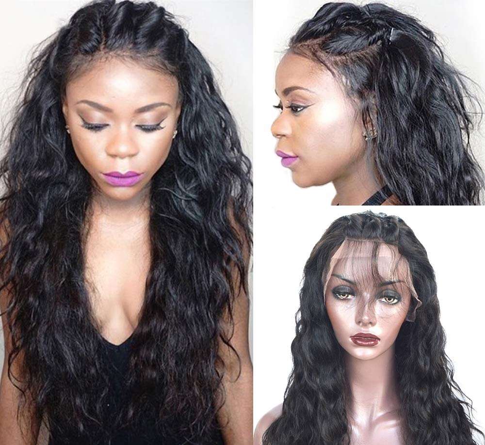 Human Lace Front Wig with Baby Hair