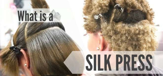What is a silk press?