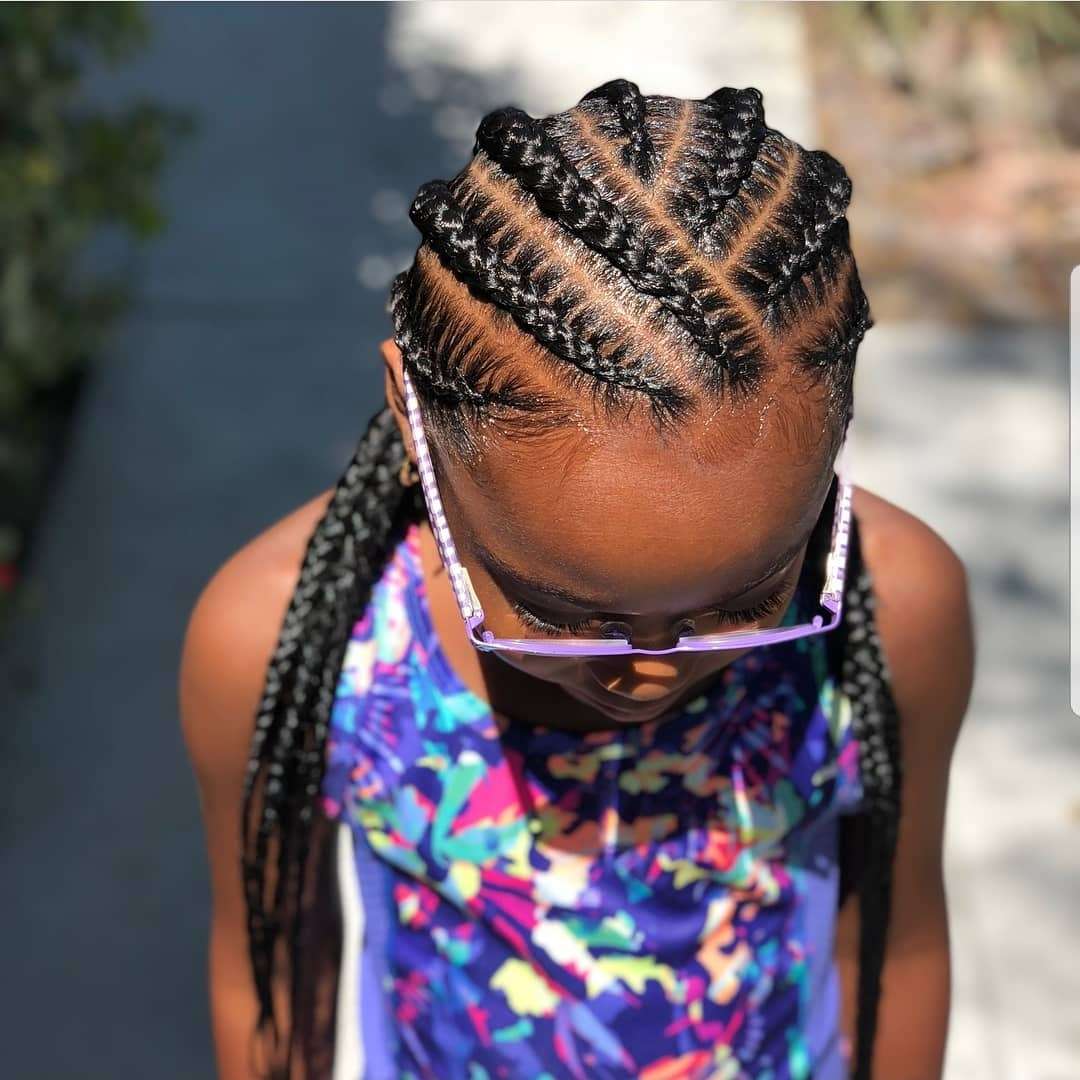 braided hair for little black girls