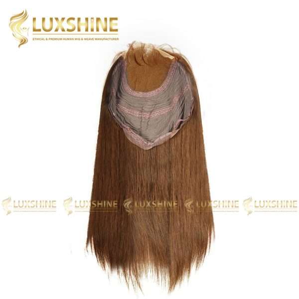 closure wig straight light brown luxshinehair 01 2
