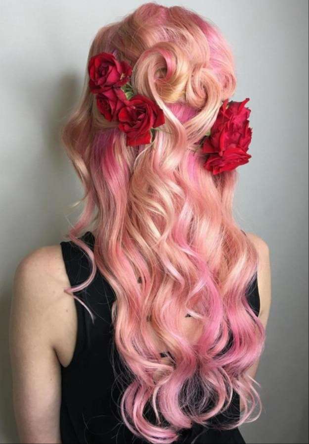 cotton candy hair