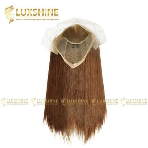 front wig straight light brown luxshinehair 01 2