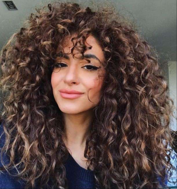 ombre curly wig