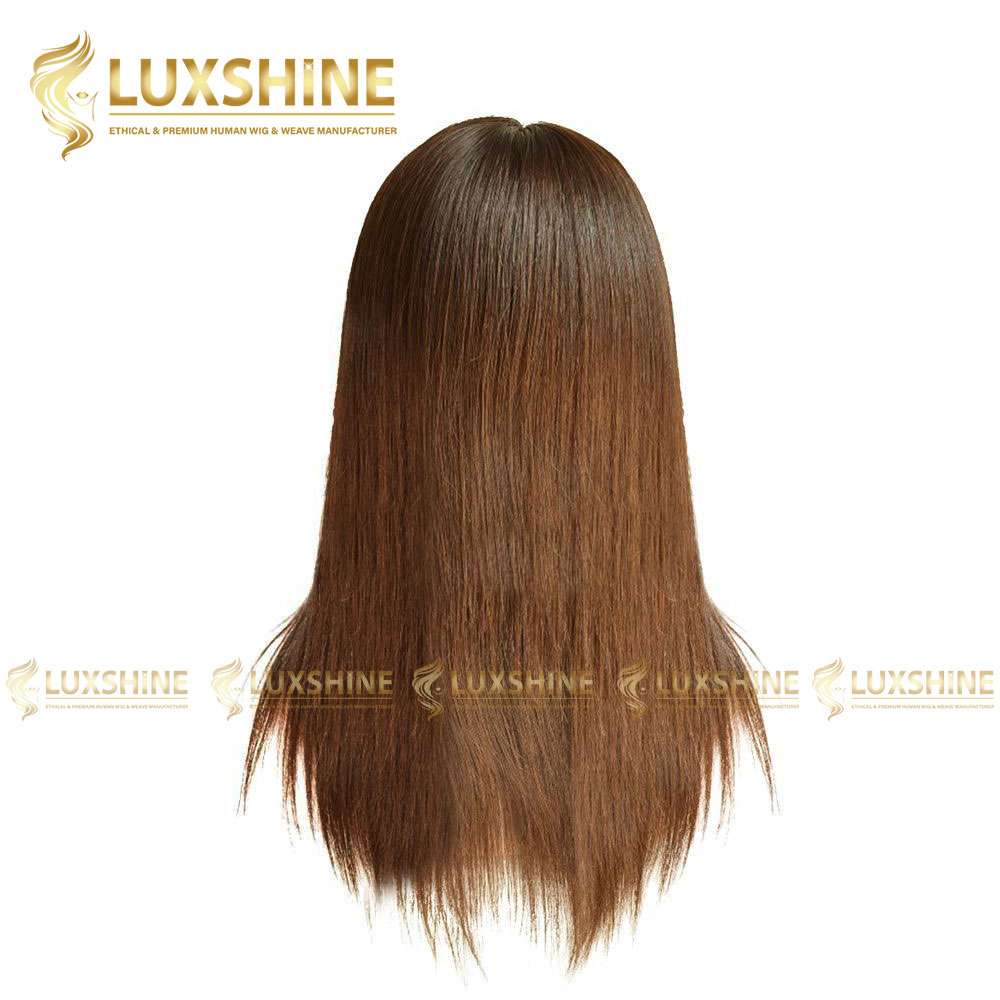 full lace wig straight light brown luxshinehair 01 2