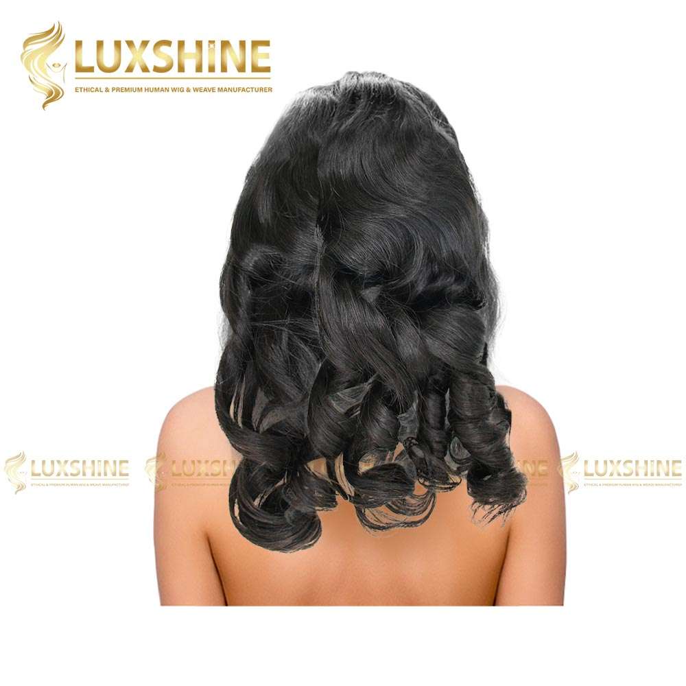 fumi wavy black full lace wig luxshinehair 01