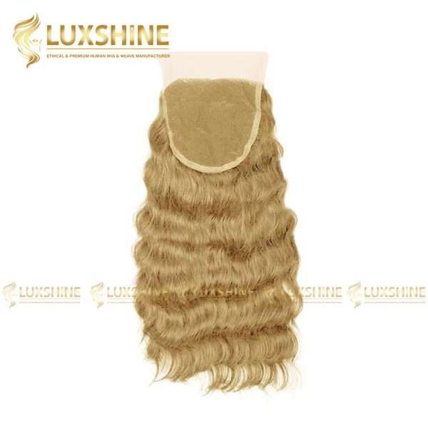 lace closure body wavy blonde luxshinehair 01 2