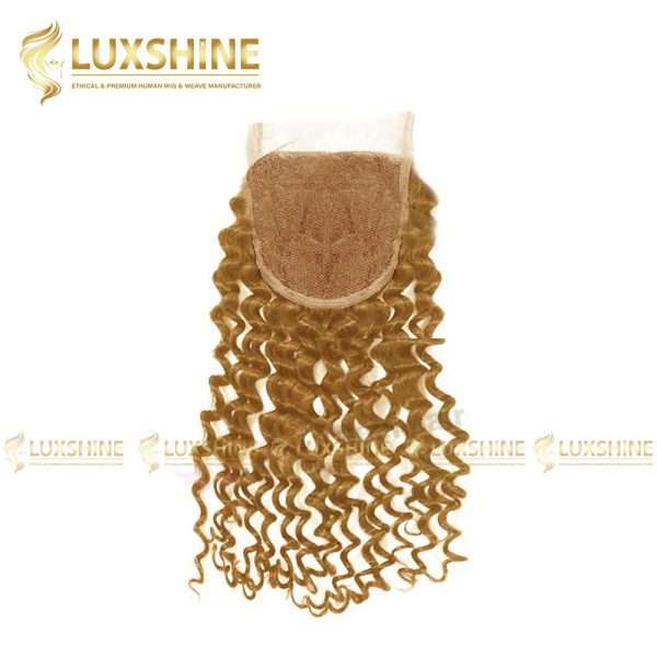 lace closure loose curly light brown luxshinehair 01 2