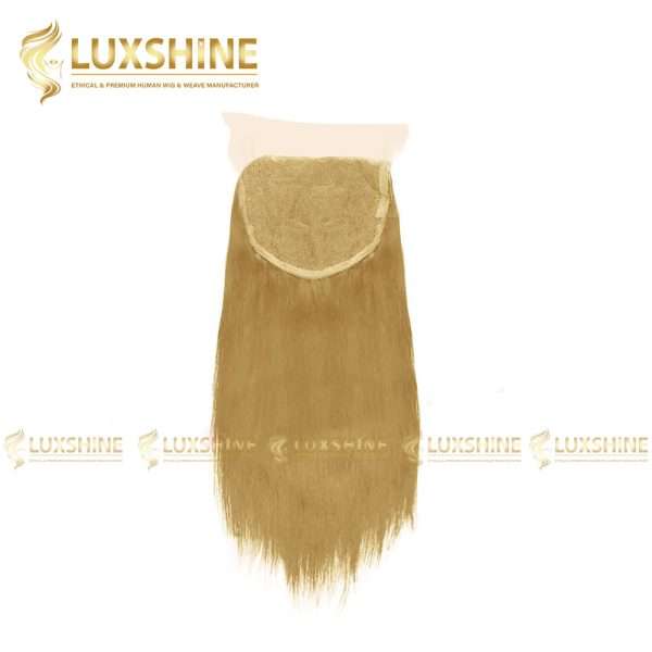 lace closure straight blonde luxshinehair 01 2