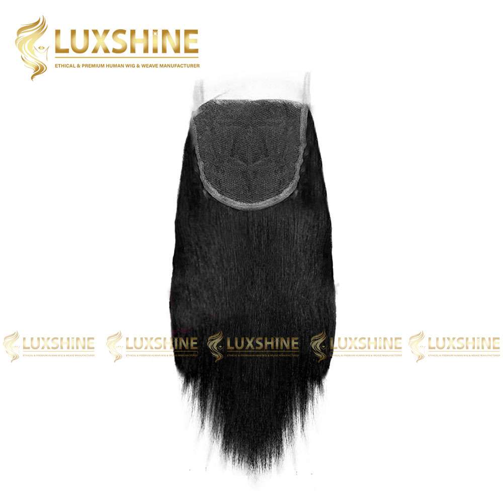 lace closure yaki straight natural luxshinehair 01