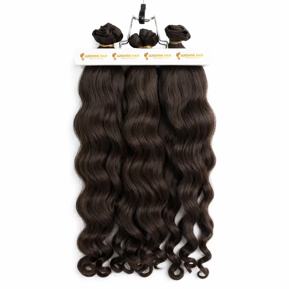 Body wavy hair texture