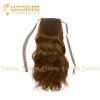 ponytail natural wavy dark brown luxshinehair 01 2