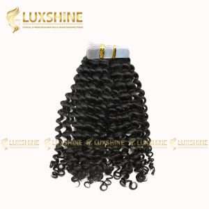 tape in loose curly natural luxshinehair 01 2