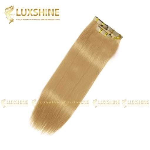 tape in straight blonde luxshinehair 01 2